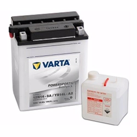 Varta 514 011 014 MC batteri 12 volt 14Ah (+pol til høyre)